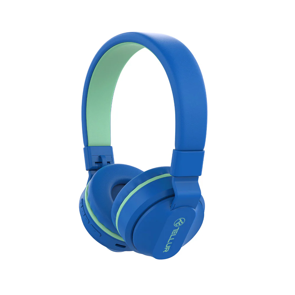 TLL511501_01 Tellur Buddy Over‑Ear Bluetooth Ακουστικά για Παιδιά, Bluetooth 5.3 – Μπλε - Image 1