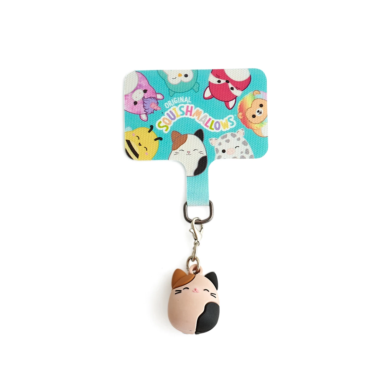 b761cdf5-e4f6-40b9-b9ef-aeb73f16e441 Lazerbuilt Squishmallows Cam the Cat Mobile Charm – Universal Μπρελόκ Κινητού με Pad Σύνδεσης - Image 1