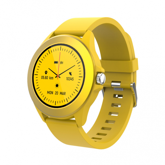colorum-x-yellow-01-575x575-1 Forever Smartwatch με παλμογράφο Colorum CW-300 xYellow σε κίτρινο χρώμα - Image 1