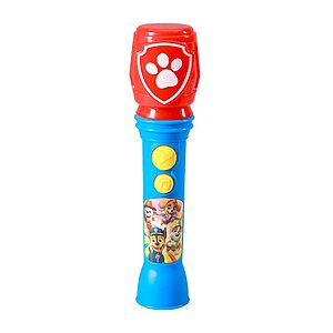 eKids Paw Patrol Ασύρματο Μικρόφωνο Karaoke για παιδιά με ενσωματωμένη μουσική, φωτισμό, Sound Effects (PW-070) (Κόκκινο/Μπλε/Κίτρινο)