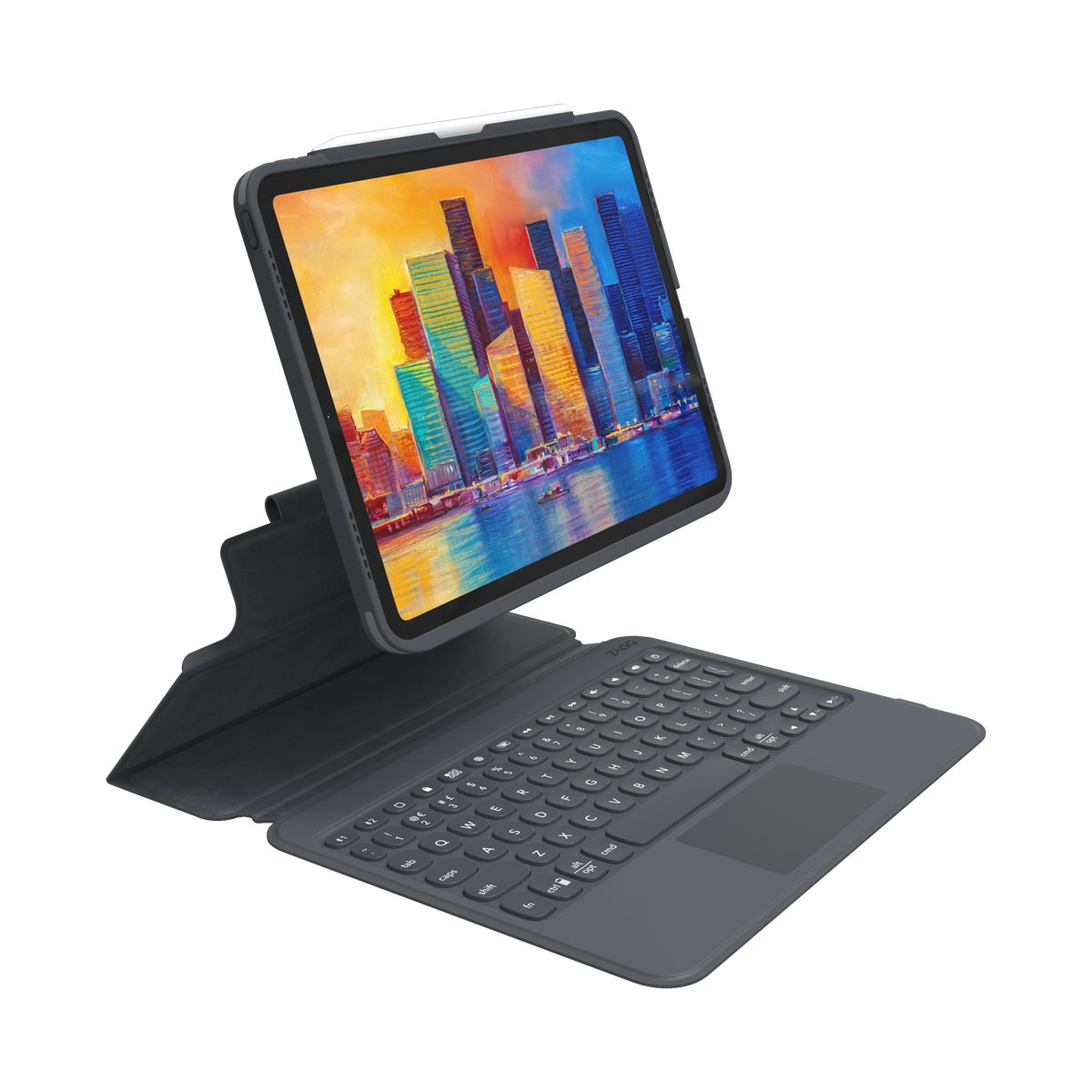 pk_trackpad_11_hero ZAGG Pro Keys με Trackpad Θήκη με πληκτρολόγιο για Apple iPad Air 10,9" 4ης Γενιάς & iPad Pro 11,0" (1ης, 2ης, 3ης Γενιάς) σε charcoal χρώμα - 103407937 - Image 1