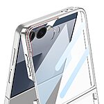 Θήκη Samsung Galaxy Z Flip7 5G GKK Διάφανο προστατευτικό V2 με ανθεκτική κατασκευή και ενσωματωμένη προστασία μικρής οθόνης και κάμερας μωβ - Image 5