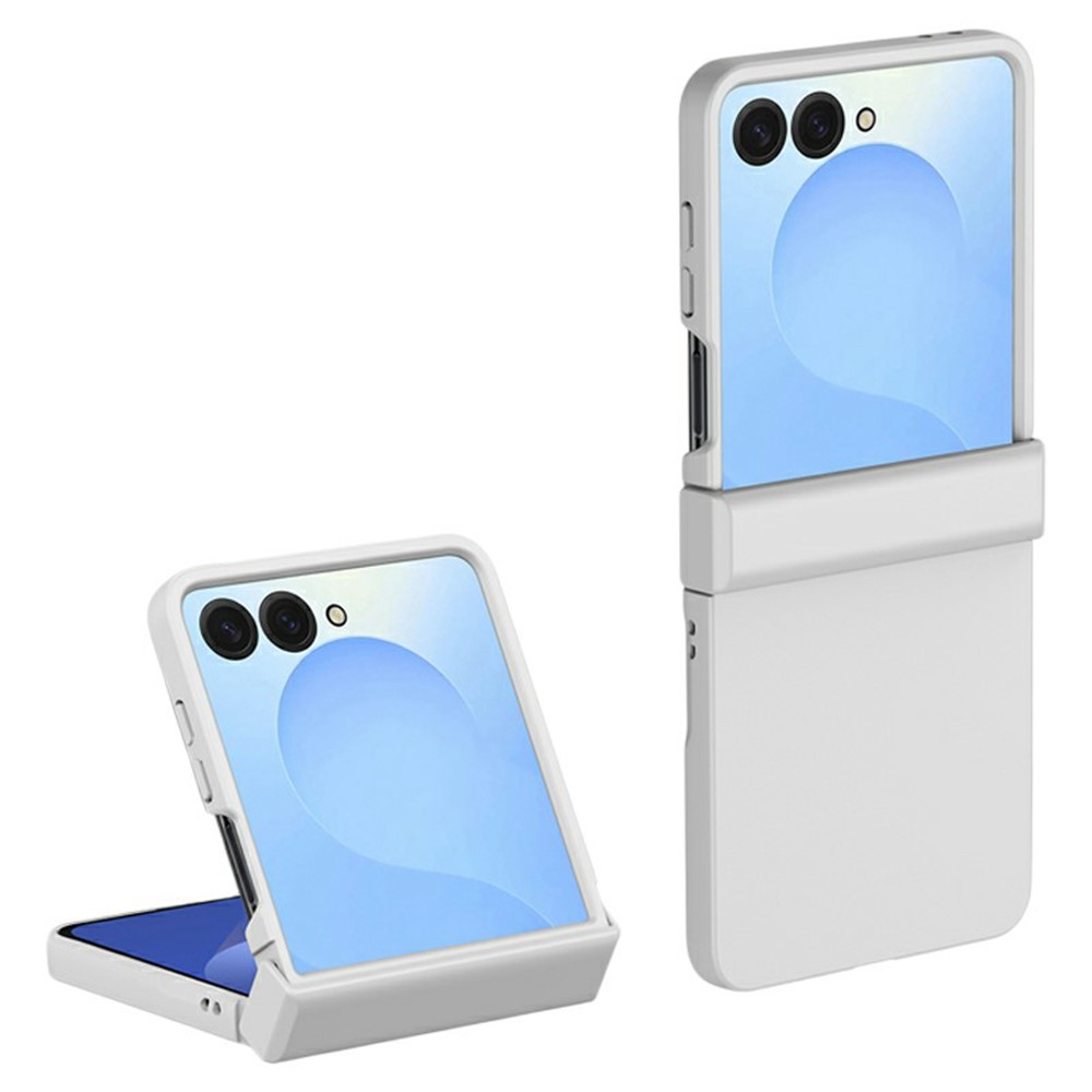 Θήκη Samsung Galaxy Z Flip7 5G Mad Mask Skin Touch Series V2 Protection με TPU Frame λευκό Θήκη Samsung Galaxy Z Flip7 5G Mad Mask Skin Touch Series V2 Protection με TPU Frame λευκό