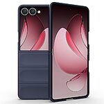 Θήκη Samsung Galaxy Z Flip7 5G Mad Mask Rugged Armor από σκληρό Premium TPU μπλε σκούρο - Image 2