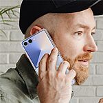 Θήκη Samsung Galaxy Z Flip7 5G OEM Clear Style V4 Shockproof συμβατό με MagSafe φορτιστή Transparent Πλάτη TPU - Image 4