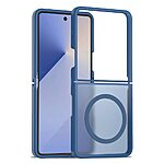 Θήκη Samsung Galaxy Z Flip7 5G OEM Shockproof συμβατό με MagSafe φορτιστή Πλάτη TPU μπλε