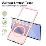 Θήκη Samsung Galaxy Z Flip7 5G OEM Shockproof συμβατό με MagSafe φορτιστή Πλάτη TPU ροζ - Image 2