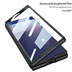 Θήκη Samsung Galaxy Z Fold7 5G GKK Premium Προστασία V2 με ενσωματωμένο σταντ και θωρακισμένο PC υλικό, με τζάμι οθόνης μαύρο - Image 3