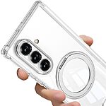 Θήκη Samsung Galaxy Z Fold7 5G GKK Προστατευτικό από PC V2 με υποστήριξη ασύρματης φόρτισης και πτυσσόμενη βάση στήριξης μαύρο - Image 4