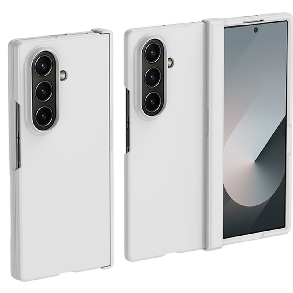 Θήκη Samsung Galaxy Z Fold7 5G Mad Mask Skin Touch Series V2 Protection με TPU Frame λευκό Θήκη Samsung Galaxy Z Fold7 5G Mad Mask Skin Touch Series V2 Protection με TPU Frame λευκό