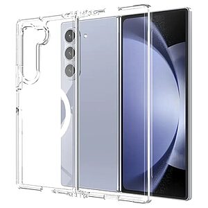 Θήκη Samsung Galaxy Z Fold7 5G OEM Clear Style Shockproof V2 συμβατό με MagSafe φορτιστή Transparent Πλάτη TPU