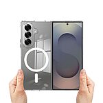 Θήκη Samsung Galaxy Z Fold7 5G OEM Clear Style Shockproof V3 συμβατό με MagSafe φορτιστή Transparent Πλάτη TPU - Image 4