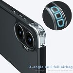 Θήκη Xiaomi Poco F7 5G BASEUS Skin Sensation Series Case Thin με matte επιφάνεια και ενισχυμένο Lens Protection Πλάτη TPU μαύρο - Image 5