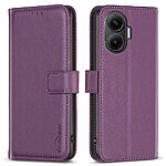 Θήκη Xiaomi Poco F7 5G BINFEN COLOR Leather Wallet series 12 με βάση στήριξης