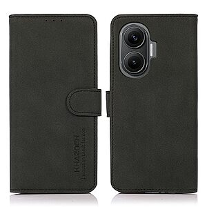 Θήκη Xiaomi Poco F7 5G KHAZNEH Litchi Skin Texture Leather με βάση στήριξης