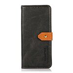 Θήκη Xiaomi Poco F7 5G KHAZNEH Leather Wallet Golden Clasp με βάση στήριξης, υποδοχές καρτών και μαγνητικό κούμπωμα μαύρο - Image 5