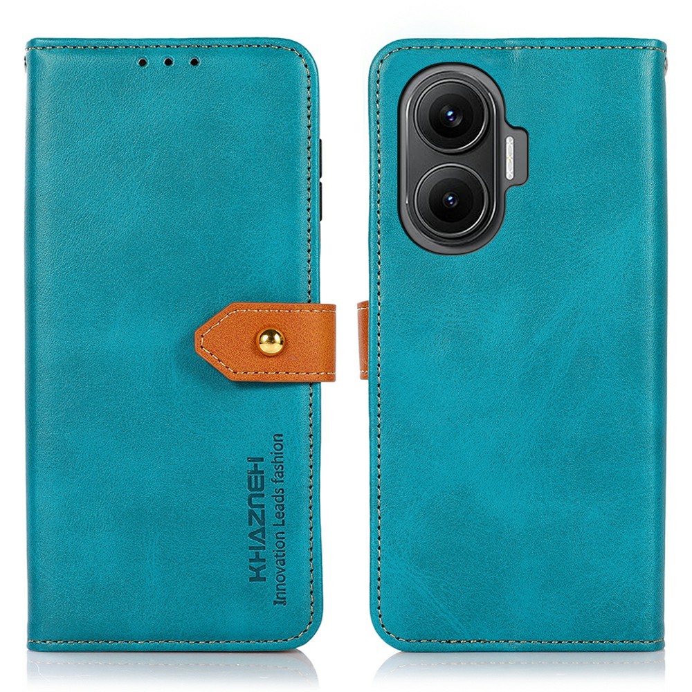 Θήκη Xiaomi Poco F7 5G KHAZNEH Leather Wallet Golden Clasp με βάση στήριξης Θήκη Xiaomi Poco F7 5G KHAZNEH Leather Wallet Golden Clasp με βάση στήριξης