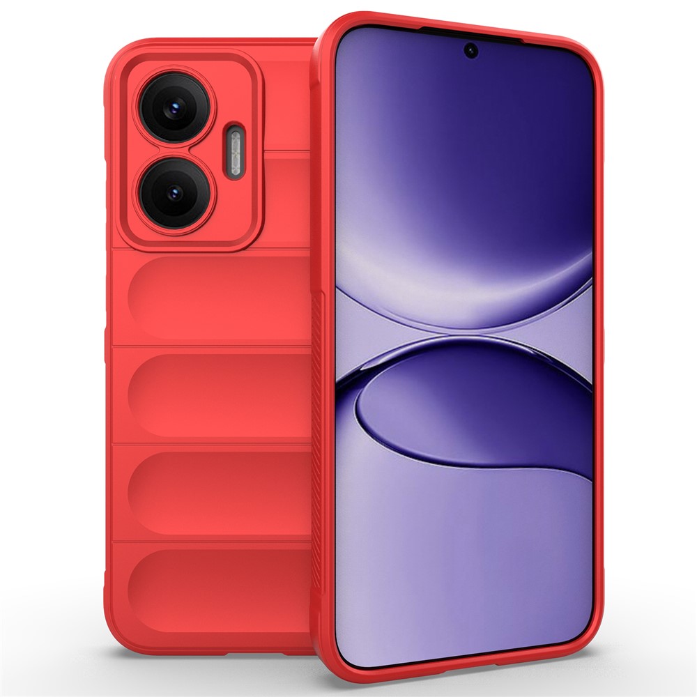 Θήκη Xiaomi Poco F7 5G Mad Mask Rugged Armor από σκληρό Premium TPU κόκκινο Θήκη Xiaomi Poco F7 5G Mad Mask Rugged Armor από σκληρό Premium TPU κόκκινο