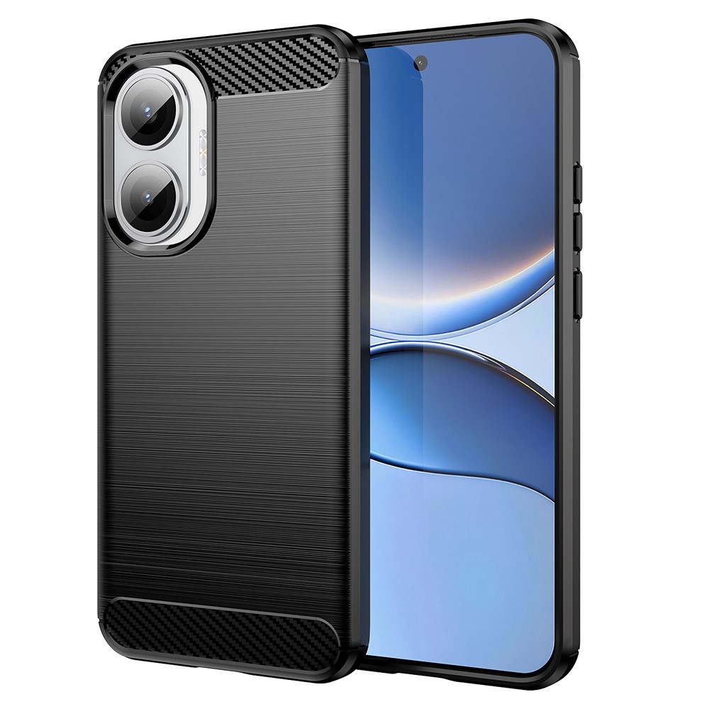 Θήκη Xiaomi Poco F7 5G Mad Mask Brushed TPU Carbon Πλάτη μαύρο Θήκη Xiaomi Poco F7 5G Mad Mask Brushed TPU Carbon Πλάτη μαύρο