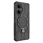 Θήκη Xiaomi Poco F7 5G Mad Mask Πλάτη Military Protection με Μαγνητικό δαχτυλίδι ,συμβατό με ασύρματη φόρτιση MagSafe και Βάση στήριξης TPU μαύρο - Image 4