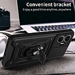 Θήκη Xiaomi Poco F7 5G Mad Mask Camshield Armor Guard v3 Πλάτη με προστασία για την κάμερα, Kickstand και Βάση στήριξης από σκληρό Premium TPU μπλε - Image 5