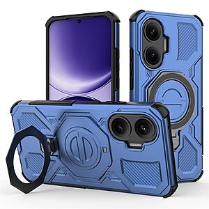 Θήκη Xiaomi Poco F7 5G Mad Mask Πλάτη Military Protection με Μαγνητικό δαχτυλίδι