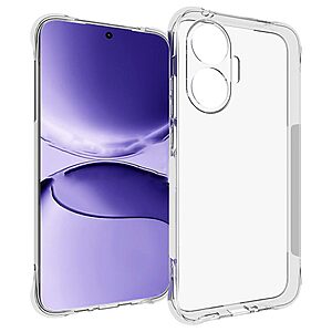 Θήκη Xiaomi Poco F7 5G OEM Silicone Shockproof V6 Anti-Slip Transparent Πλάτη TPU
