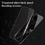 Θήκη Xiaomi Poco F7 5G OEM σχέδιο Marble με Πλάτη Tempered Glass TPU σμαραγδί - Image 4
