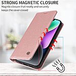 Θήκη Xiaomi Poco F7 5G YIKATU Folio Series με βάση στήριξης, υποδοχή καρτών και μαγνητικό κούμπωμα Flip Wallet από συνθετικό δέρμα και TPU ροζ - Image 4