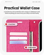 υποδοχές καρτών και μαγνητικό κούμπωμα για iPhone 17 Air - μπλε/ καφέ