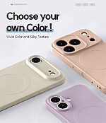 Θήκη Mercury Goospery® Semi Silicon MagSafe για iPhone 17 - μαύρο