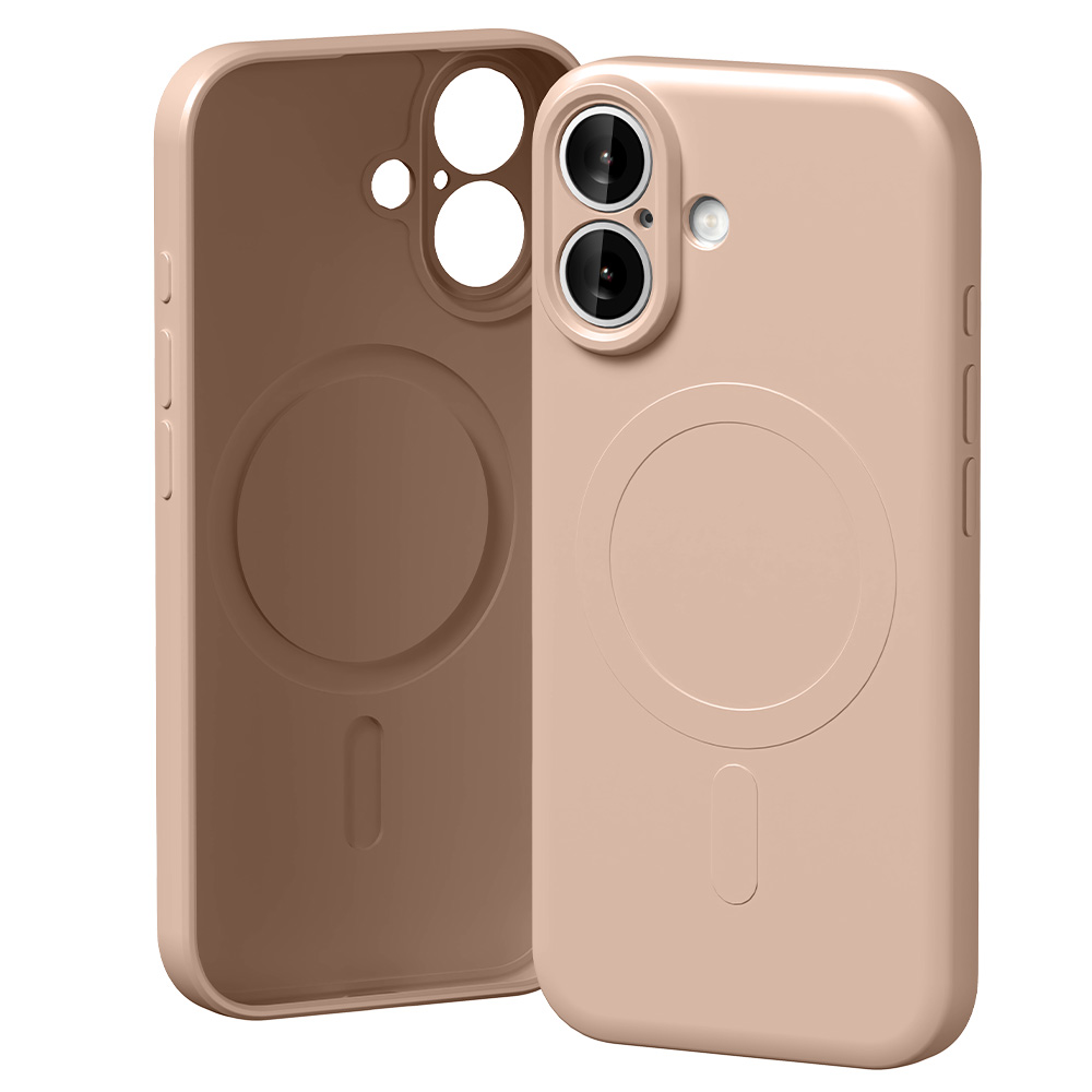 Θήκη Mercury Goospery® Semi Silicon MagSafe για iPhone 17 - ροζ Θήκη Mercury Goospery® Semi Silicon MagSafe για iPhone 17 - ροζ