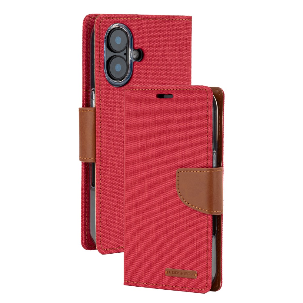 Θήκη Mercury Goospery® Canvas Diary book με βάση στήριξης Θήκη Mercury Goospery® Canvas Diary book με βάση στήριξης