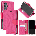 υποδοχές καρτών και μαγνητικό κούμπωμα για iPhone 17 - ροζ