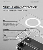 Θήκη Mercury Goospery® Magsafe JelHard για iPhone 17 Pro Max διάφανη