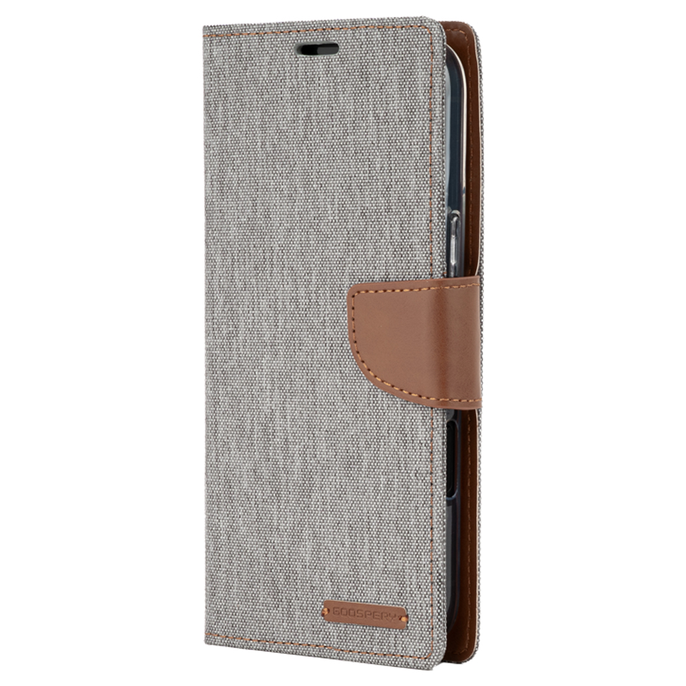 Θήκη Mercury Goospery® Canvas Diary book με βάση στήριξης Θήκη Mercury Goospery® Canvas Diary book με βάση στήριξης