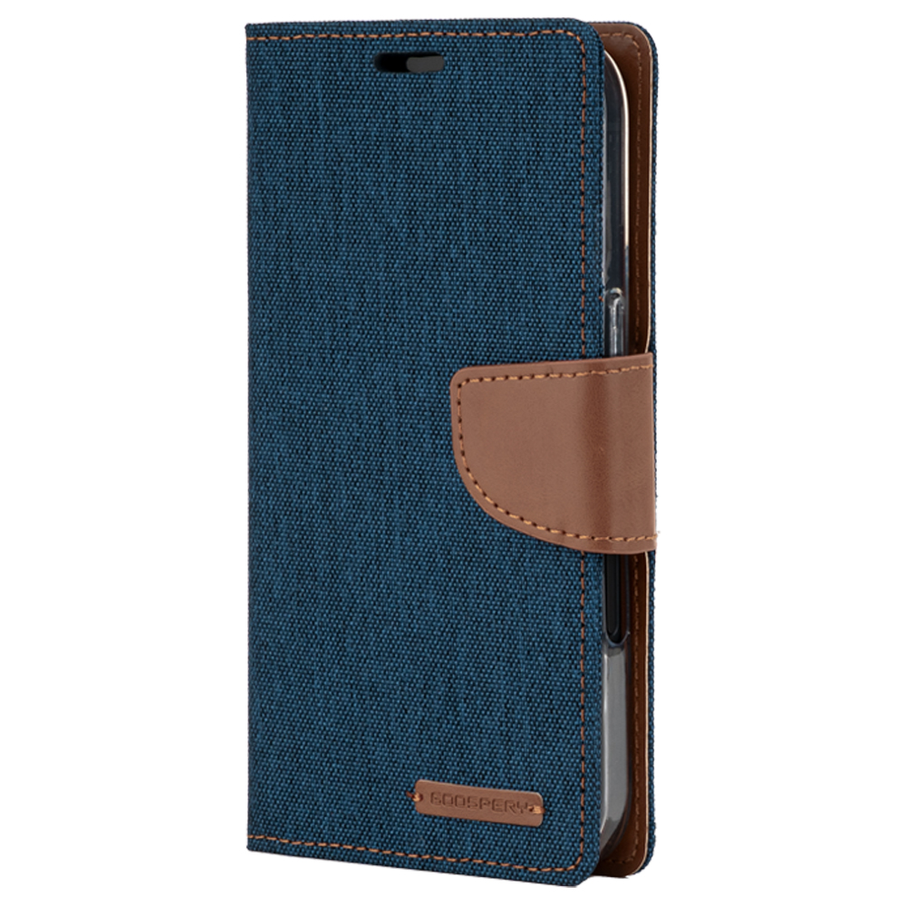 Θήκη Mercury Goospery® Canvas Diary book με βάση στήριξης Θήκη Mercury Goospery® Canvas Diary book με βάση στήριξης