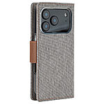 υποδοχές καρτών και μαγνητικό κούμπωμα για iPhone 17 Pro - γκρι/ καφέ