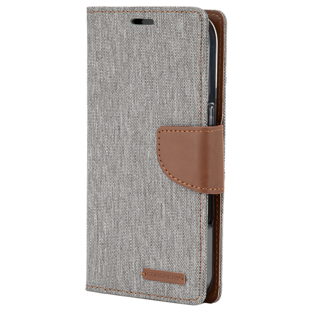 Θήκη Mercury Goospery® Canvas Diary book με βάση στήριξης Θήκη Mercury Goospery® Canvas Diary book με βάση στήριξης