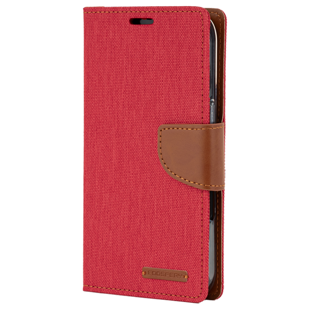 Θήκη Mercury Goospery® Canvas Diary book με βάση στήριξης Θήκη Mercury Goospery® Canvas Diary book με βάση στήριξης