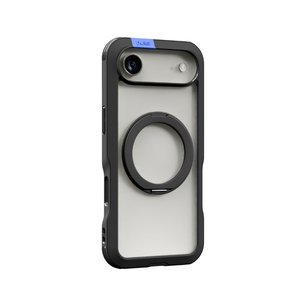 Θήκη PLES ARCHE με 360° Magnetic Ring Stand & Magsafe φόρτιση Shockproof & ενσωματωμένο anti-Yellowing coating για iPhone 17 Air μαύρο Μοντέρνος μαύρος σχεδιασμός με διάφανη πλάτη και ενσωματωμένο μαγνητικό δακτύλιο 360° - Ολοκληρωμένη προστασία με Magsafe φόρτιση και ανυψωμένο bezel για την κάμερα