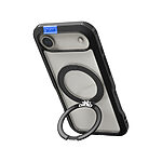 Θήκη PLES ARCHE με 360° Magnetic Ring Stand & Magsafe φόρτιση Shockproof & ενσωματωμένο anti-Yellowing coating για iPhone 17 Air μαύρο - Εικόνα 3