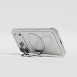 Θήκη PLES ARCHE με 360° Magnetic Ring Stand & Magsafe φόρτιση Shockproof & ενσωματωμένο anti-Yellowing coating για iPhone 17 Air μαύρο - Εικόνα 4