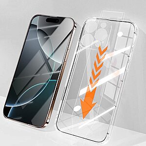 Tempered Glass iPhone 16 Pro - Rurihai - Διάφανο