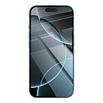 Tempered Glass iPhone 16 Pro - Rurihai - Διάφανο - Εικόνα 4