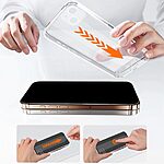 Tempered Glass iPhone 16 Pro - Rurihai - Διάφανο - Εικόνα 6